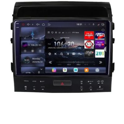 Navigatie Toyota Landcruiser 200 V8 2007-2015 cu navi si 360 Android radio gps internet 8 core QLED 2K 16+512GB 360 Edotec