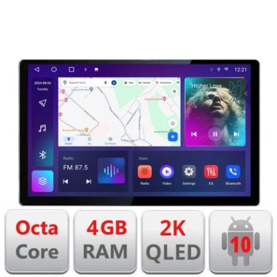 Navigatie dedicata Suzuki Kizashi 2009-2015 N-KIZASHI Edonav ecran 13" 2K 4+32 Android Waze USB Navigatie 4G 360 Toslink Youtu