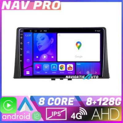 Navigatie Citroen Berlingo 2019 2021 KIT berlingo18 EDOTEC-LITE Android Ecran 720P Octa Core 8 128 Carplay v3