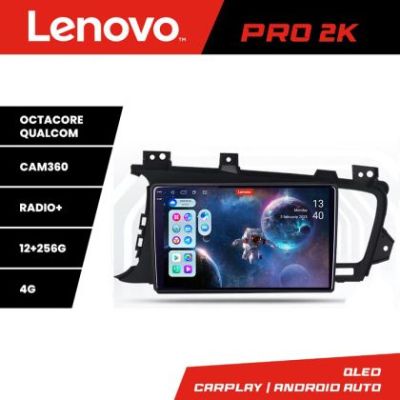 Navigatie Kia Optima 2011-2013 Lenovo Kit-091 8 core QLED 2K 12+256 360 Android Waze USB Navigatie Internet Youtube Radio