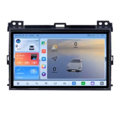 Navigatie Toyota Prado 2007- C-456 Android 8 Core 2.2 Ghz 8+128 Qled 1K ADAS 4G LTE GPS 360 KIT-456+EDT-E409V3