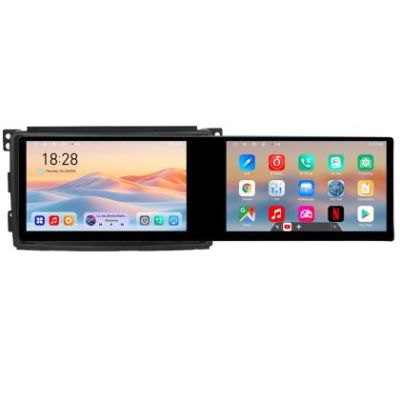 Navigatie Smart For Two 2005-2010 Edotec 2 ecrane  8 core 4+128 21.6 inch Incell android Wifi 5Ghz gps internet  Kit-smart05