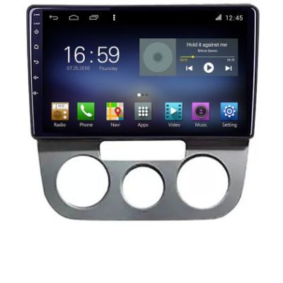 Navigatie VW Golf 5 2004-2010 clima manuala Android radio gps internet Octa Core 8+128 LTE KIT-golf5-manual+EDT-E610