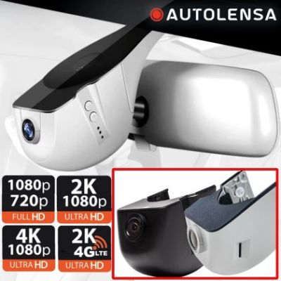 Cameră DVR Volkswagen ID.4 2022-24, cameră față 1080p Autolensa, Model 24/7  Negru VW18
