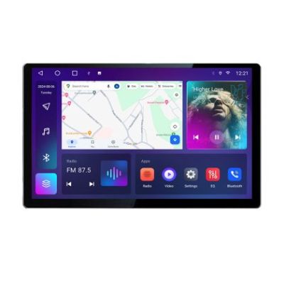 Navigatie dedicata Volvo S80 2004-2006 N-S80 Edonav ecran 13" 2K 4+32 Android Waze USB Navigatie 4G 360 Toslink Youtube Radio