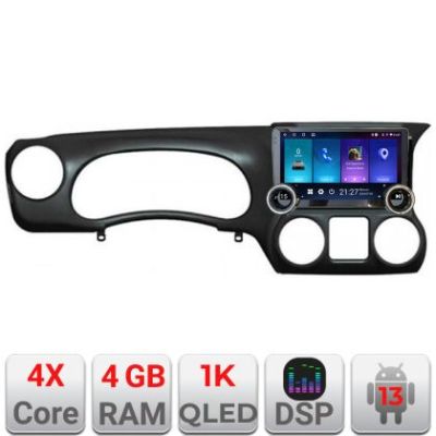 Navigatie JEEP WRANGLER 2011-2016 Manual Kit-wr Edotec  4+64 10.5 inch Incell 1K android Wifi 5Ghz gps internet