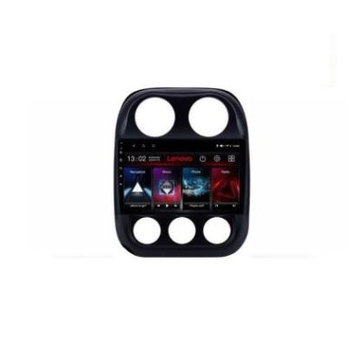 Navigatie Jeep Compass 2010-2016 Lenovo Kit-2500 8 core 6+128 GB Android Waze USB Navigatie Internet Youtube Radio