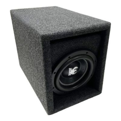 Subwoofer pasiv cu incinta, Phoenix Gold, 500 w rms, 1500 w max, difuzor 8", bass reflex