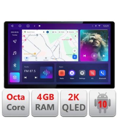 Navigatie dedicata Isuzu DMAX 2020- N-DMAX20 Edonav ecran 13" 2K 4+32 Android Waze USB Navigatie 4G 360 Toslink Youtube Radio