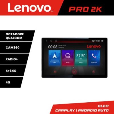 Navigatie grupul VW K-933 Lenovo PRO 4+64 13 inch 2K android 4G DSP gps internet  8Core