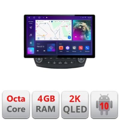 Navigatie dedicata Honda Accord 2004-2008 N-ACCORD Edonav ecran 13" 2K 4+32 Android Waze USB Navigatie 4G 360 Toslink Youtube