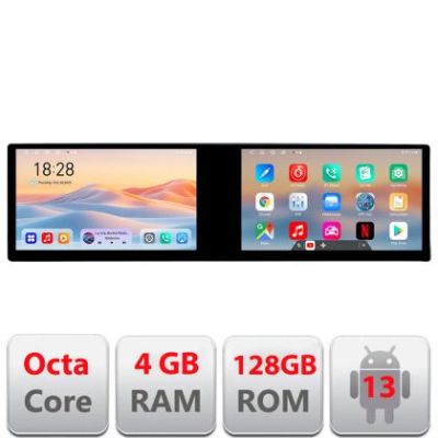 Navigatie Kia Ceed 2010-2012 Edotec 2 ecrane  8 core 4+128 21.6 inch Incell android Wifi 5Ghz gps internet  KIT-Ceed10