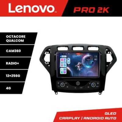 Navigatie Ford Mondeo 2007-2010 Android radio gps internet 8 core QLED 2K 12+256 360 Lenovo