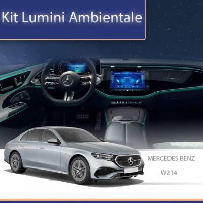 Lumini Ambientale Mercedes Benz W214 set complet control telefon sau sistem original
