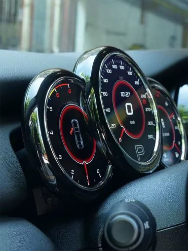 Ceasuri electronice digitale FULL HD MINI Cooper 2014-2023