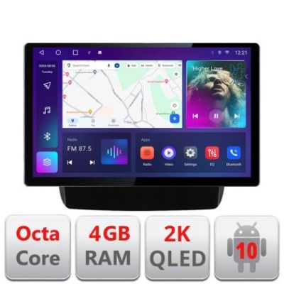 Navigatie dedicata Subaru Forester 2017-2020 N-forester20 Edonav ecran 13" 2K 4+32 Android Waze USB Navigatie 4G 360 Toslink Y