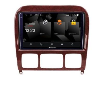 Navigatie Mercedes Clasa S 1998-2005 5960Pro-220 Android Octa Core Qualcomm 2K Qled 8+128 DTS DSP 360 4G Optical