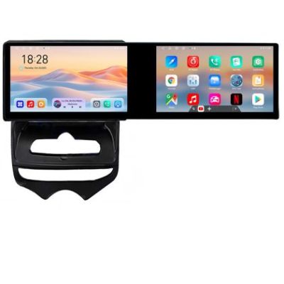 Navigatie Hyundai IX20 2010-2019 Edotec 2 ecrane  8 core 4+128 21.6 inch Incell android Wifi 5Ghz gps internet  kit-ix20-manual