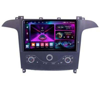 Navigatie Ford S-max 2006-2014 dedicata Android radio gps internet 4+64 InCell Display 1K KIT-smax-navi+EDT-E209-RK