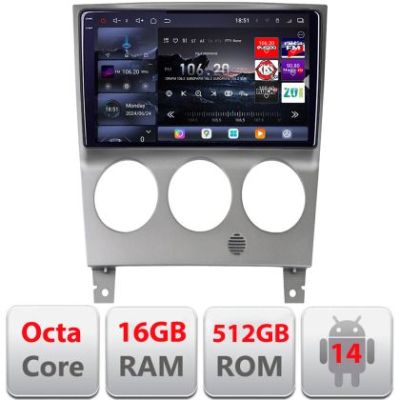 Navigatie Subaru Impreza 2002-2007 Android radio gps internet 8 core QLED 2K 16+512GB 360 Edotec