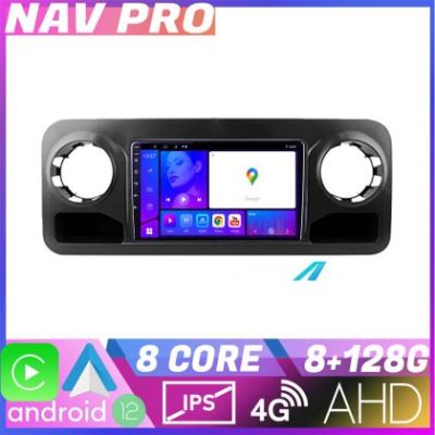 Navigatie Mercedes Sprinter 2018 EDOTEC-LITE Android Ecran 720P Octa Core 8 128 Carplay