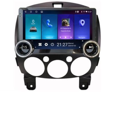 Navigatie Mazda 2 2007-2013 Edotec  4+64 10.5 inch Incell 1K android Wifi 5Ghz gps internet  Kit-mazda2