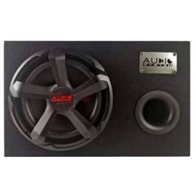 Subwoofer pasiv cu incinta, Audio System, 250 W RMS, 350 W MAX, difuzor 10", bass reflex
