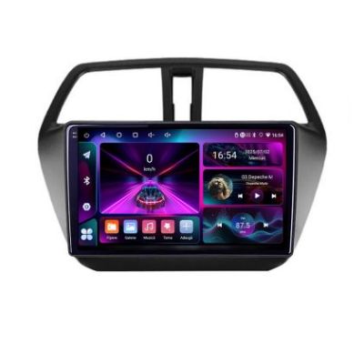 Navigatie Suzuki S-Cross Quad Core A-337  4+64 InCell Display 1K Android Waze USB Navigatie Internet Youtube Radio