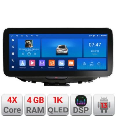 Navigatie Kia Soul 2020- K-soul Edotec 4+64 12.3 inch Incell 1K android Wifi 5Ghz gps internet