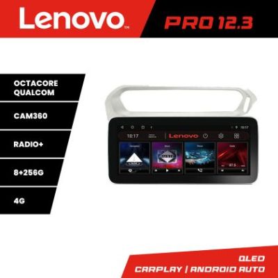Navigatie Peugeot 301 Citroen K-Elisee K-301 Lenovo PRO 8+256 12.3 inch qled android 4G DSP gps internet S v1
