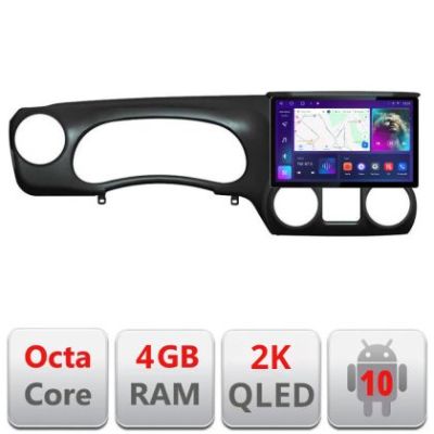 Navigatie dedicata Jeep Wrangler 2011-2016 N-WR Edonav ecran 13" 2K 4+32 Android Waze USB Navigatie 4G 360 Toslink Youtube Rad