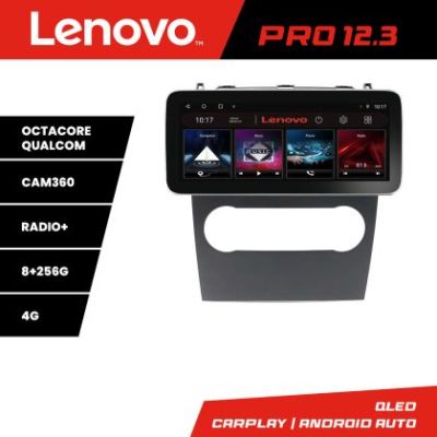 Navigatie Mercedes clasa A W169 2004-2012 Lenovo Qled 12.3 inch Octa Core 8+256 360 DSP ADAS carplay android auto radio internet Kit-+PRO-12.3-8+256