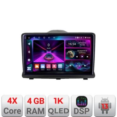 Navigatie Opel Antara A-019  4+64 InCell Display 1K Android Waze USB Navigatie Internet Youtube Radio