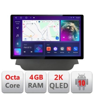Navigatie dedicata Ford Ecosport 2017- N-ECOSPORT Edonav ecran 13" 2K 4+32 Android Waze USB Navigatie 4G 360 Toslink Youtube R