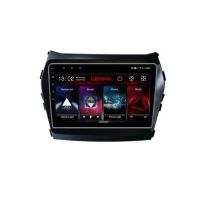 Navigatie Hyundai Santa Fe IX45 2012-2017 Lenovo Kit-209 8 core QLED 2K 4+64 360 Android Waze USB Navigatie Internet Youtube Radio