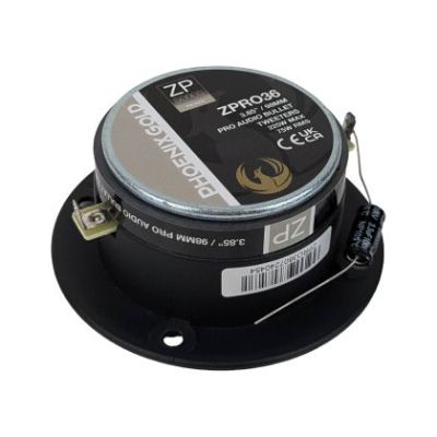 Cutie cu difuzoare Phoenix Gold 1700W ieșire SPL 2 x 4 OHM 4 x difuzoare midrange 2 x tweetere pro audio