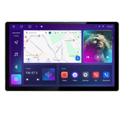 Navigatie dedicata Toyota Land Cruiser L100 2002-2008 N-L100 Edonav ecran 13" 2K 4+32 Android Waze USB Navigatie 4G 360 Toslink V1