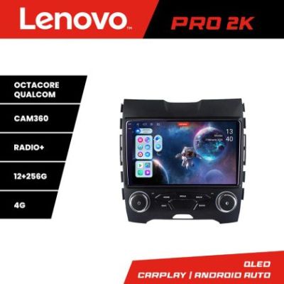 Navigatie Ford Edge 2015-2021 midline Lenovo Kit-edge-mid 8 core QLED 2K 12+256 360 Android Waze USB Navigatie Internet Youtube Radio