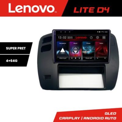 Navigatie Nissan Patrol 2000-2005 Lenovo QLED 1K 4+64 WIFI 5Ghz carplay android auto Android kit-patrol-old+EDT-LITE-D4-9-4+64