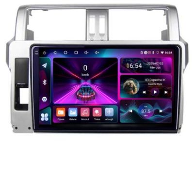 Navigatie Toyota Landcruiser J150 Prado 2014-2017 A-065  4+64 InCell Display 1K Android Waze USB Navigatie Internet Youtube Radio