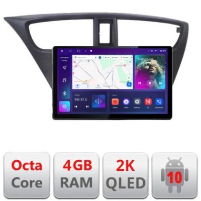 Navigatie dedicata Honda Civic 2012-2016 N-CIVIC Edonav ecran 13" 2K 4+32  Android Waze USB Navigatie  Internet Youtube Radio