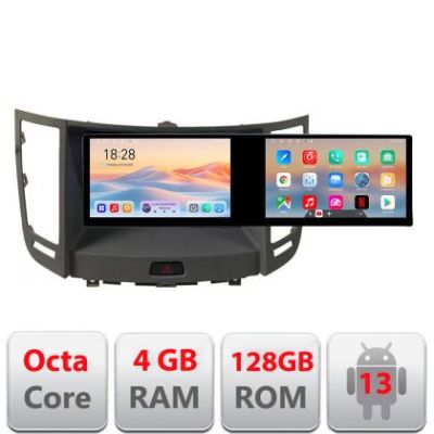 Navigatie Infinity FX intre anii 2009-2012 Edotec 8 core 4+128 10.5 inch Incell 1K android Wifi 5Ghz gps internet
