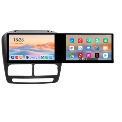 Navigatie Fiat Doblo 2010-2017 si Opel Combo 2010-2017  Edotec 2 ecrane  8 core 4+128 21.6 inch Incell android Wifi 5Ghz gps internet  Kit-DOBLO10