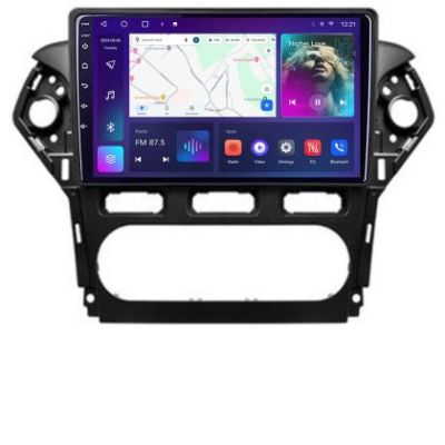 Navigatie Ford Mondeo 2010-2014 B-MONDEO-CLIMA Android Ecran QLED octa core 4+64 carplay android auto KIT-MONDEO-CLIMA+EDT-E310V3