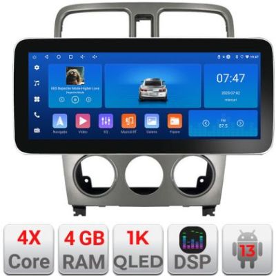 Navigatie Subaru Forester 2004-2008 K-forester Edotec 4+64 12.3 inch Incell 1K android Wifi 5Ghz gps internet 32