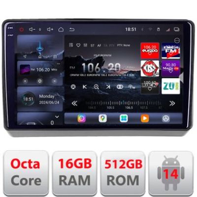 Navigatie Dodge Challenger 2015-2021 Android radio gps internet 8 core QLED 2K 16+512GB 360 Edotec