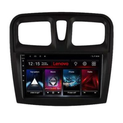 Navigatie Dacia Sandero 2012-2020 var B Android radio gps internet quad core 8 core 6+128 Lenovo