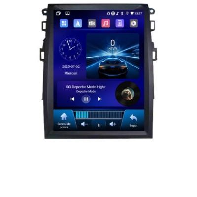 Navigatie Ford Mondeo 4 tip tesla radio gps internet 4 Core carplay android auto 4+64 Incell Display kit-tesla-377+EDT-E220-RK