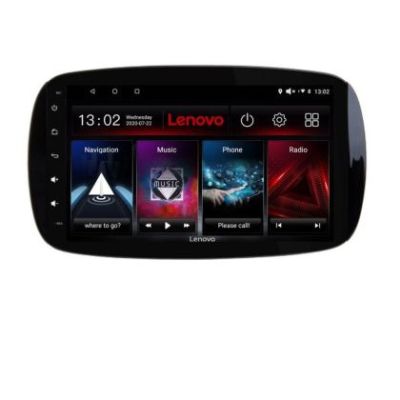Navigatie Smart For Two 2015- Lenovo Kit-Smart15 8 core 6+128 GB Android Waze USB Navigatie Internet Youtube Radio