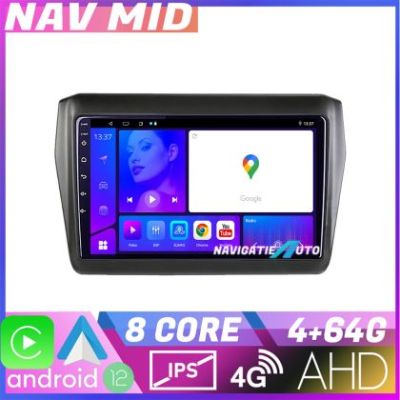 Navigatie Suzuki Swift 2017 KIT 2179 EDOTEC-LITE Android Ecran 720P Octa Core 4 64 Carplay
